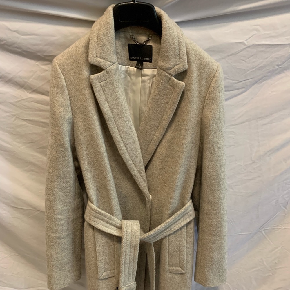 Banana Republic wool long coat